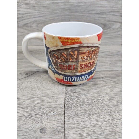 RON JON SURF SHOP Cozumel  CERAMIC 14OZ COFFEE TEA MUG - Picture 3 of 8
